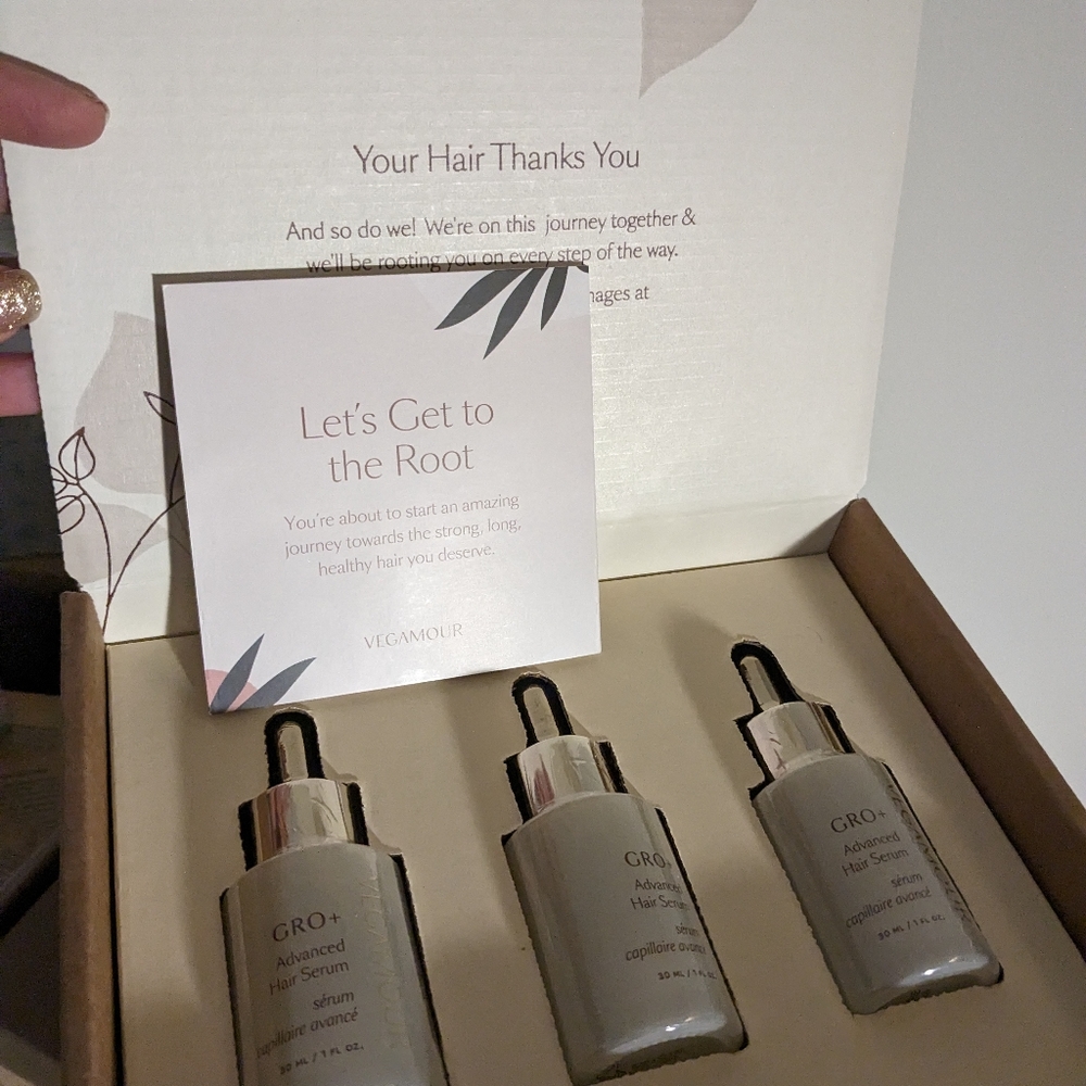13 bottles Vegamour Gro+ Plus Advanced Hair Serum NWT